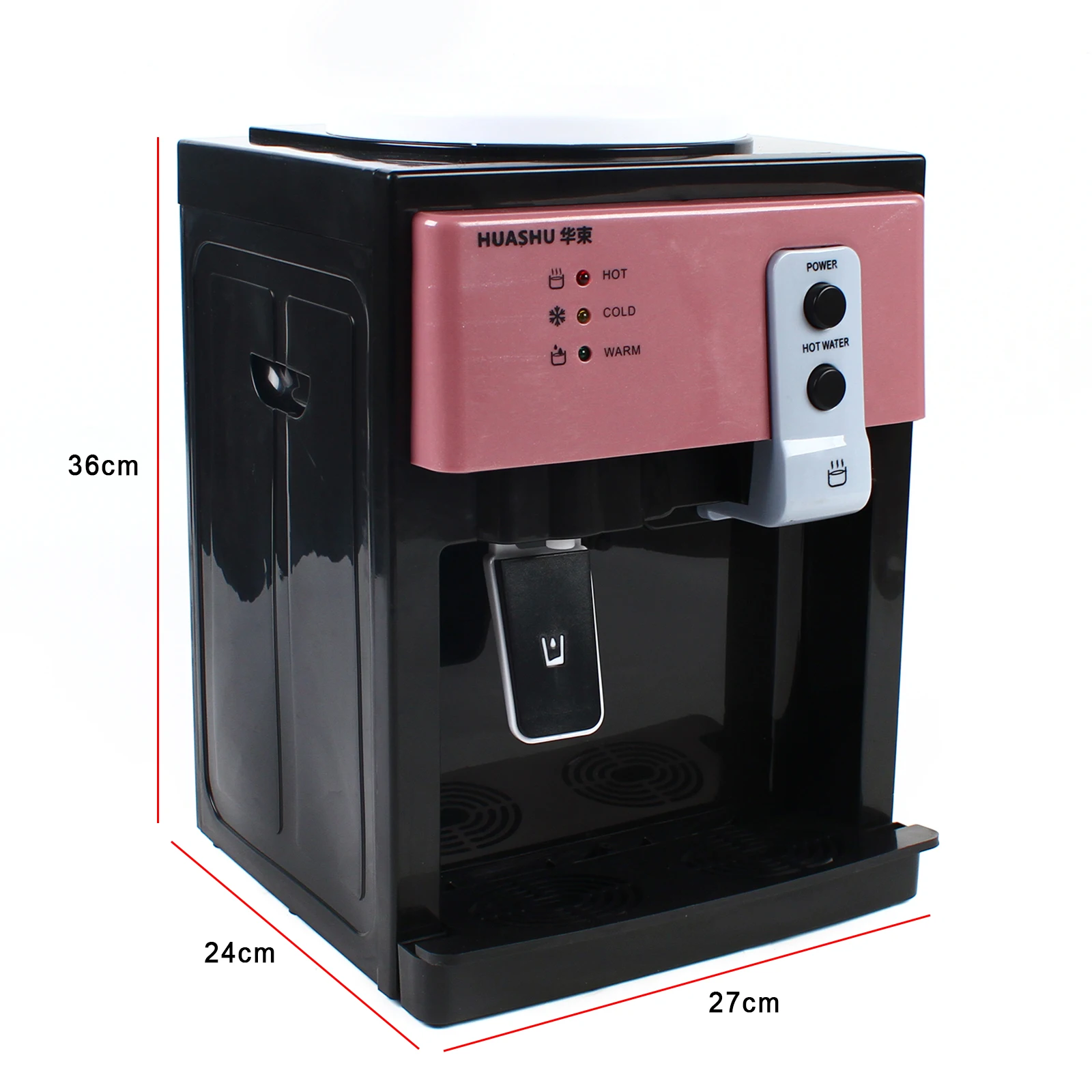 5 Gallon Top Loading Water Cooler Dispenser Countertop Hot+Cold Drinking Machine for Home Office Use 4