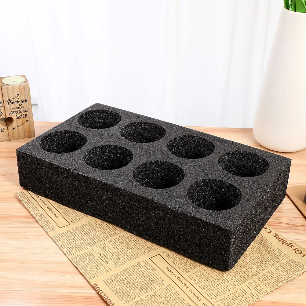 

Multiple Holes Cup Holder Foam Cup Carrier Tray Drink Takeout Trays Coffee Beverage Packing Tool Camping Restaurant Refrigerator