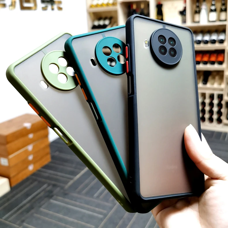 Cute Transparent Phone Cover with Skin Feel Finish