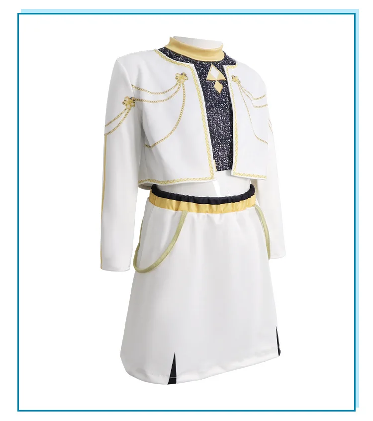 Kids K-Pop Demon Hunters Zoey Rumi Mira Costume Fancy Dress Cosplay Virtual Idol Movie Cosplay for Girls' Kids Halloween Carniva S2ff668f1b1b144a9845c0c2b96ed2e47v