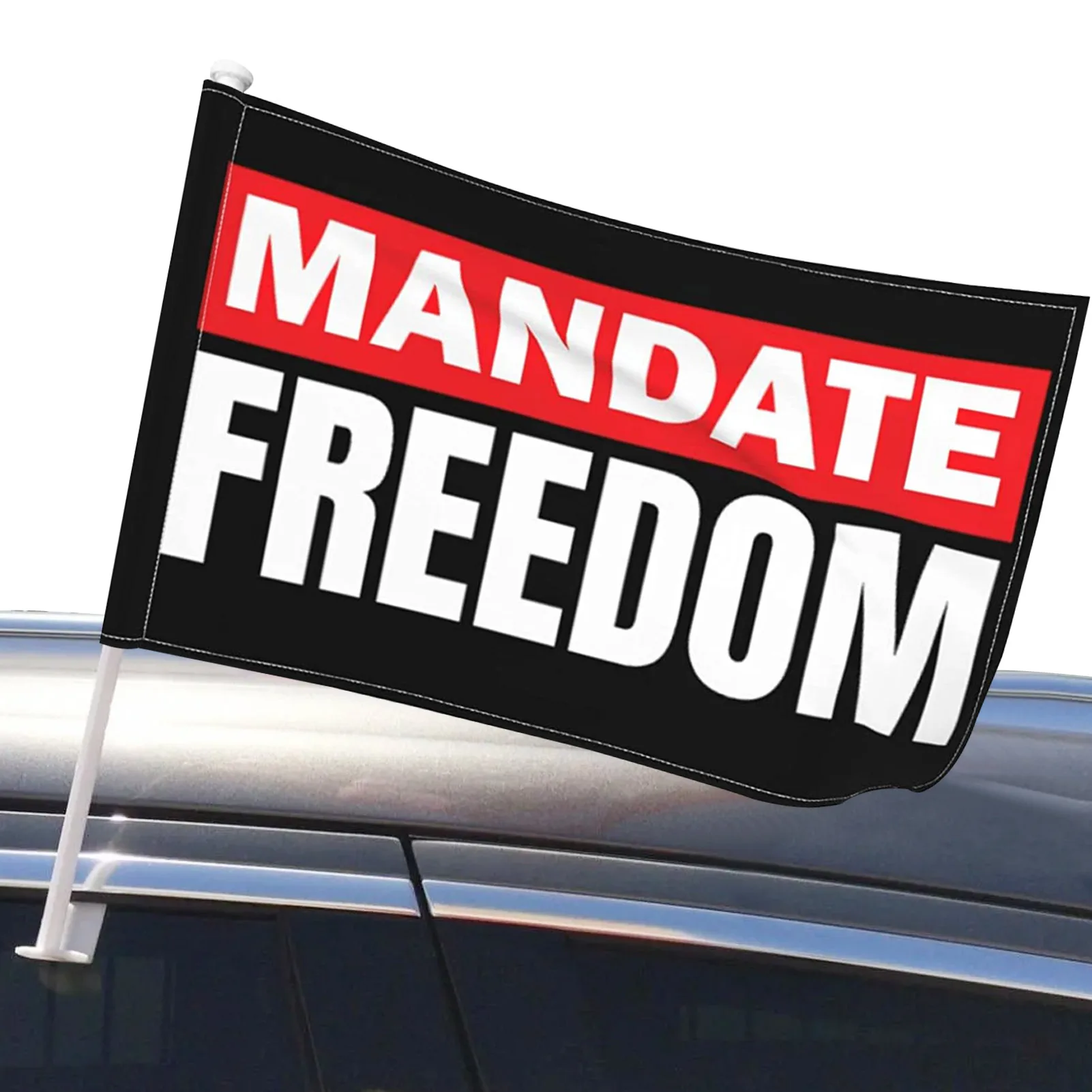 Freedom 2022 Car Flags Mandate Freedom Car Flag Decor Double Sided Flag Decoration For Cars And