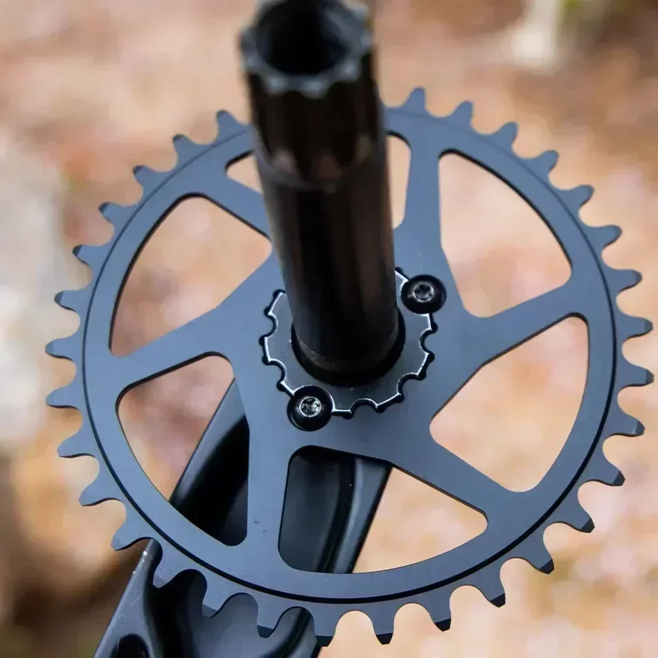 パスクエスト-ダイレクトマウントチェーンリング、楕円形、狭い、広い