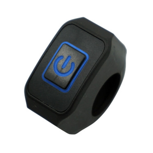 Mount Push Button 12V Horn Work Light LED Motorbike Switch On Off 22mm