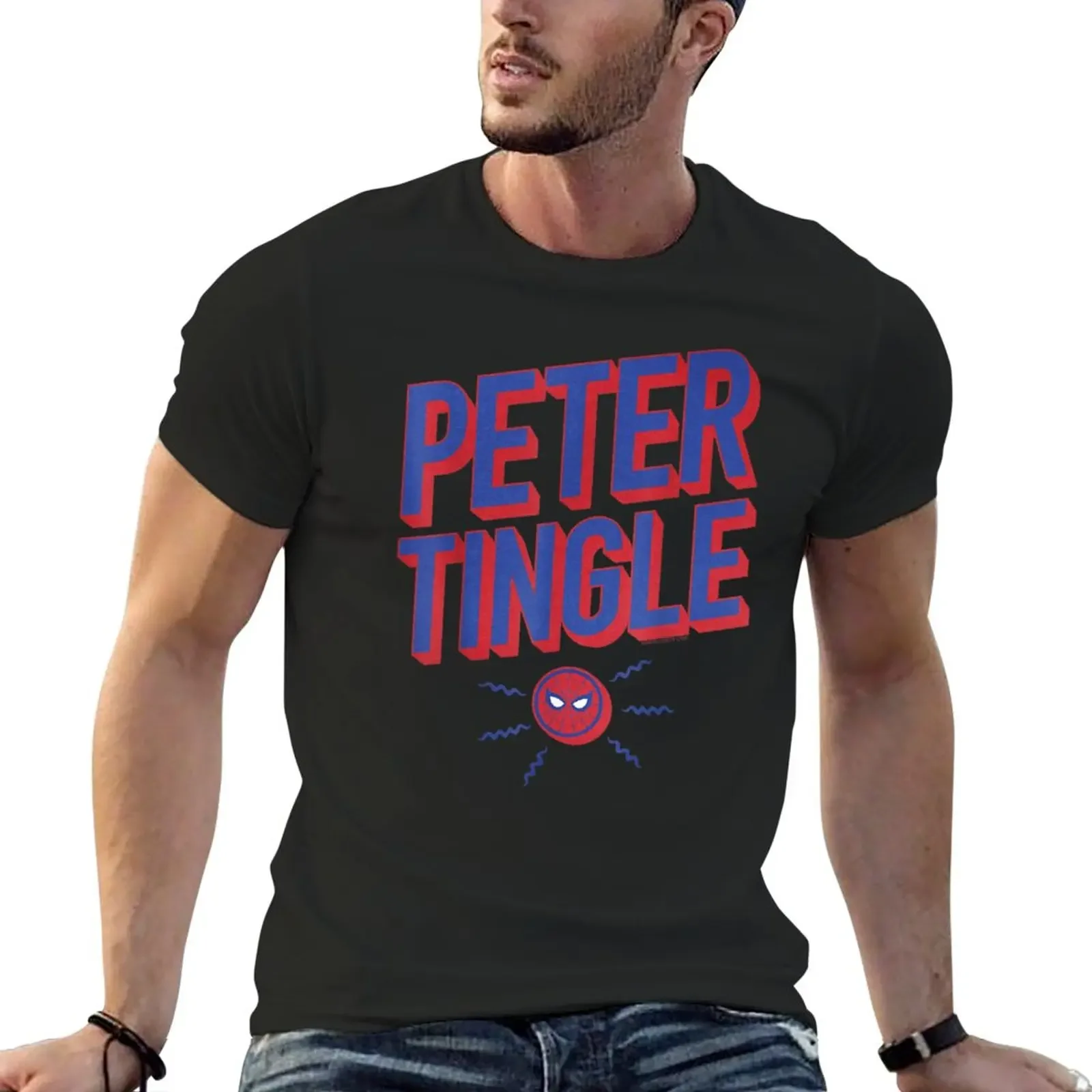 

New Far From Home Peter Tingle Bold Text T-Shirt blank t shirts tees korean fashion plain t-shirt men clothing