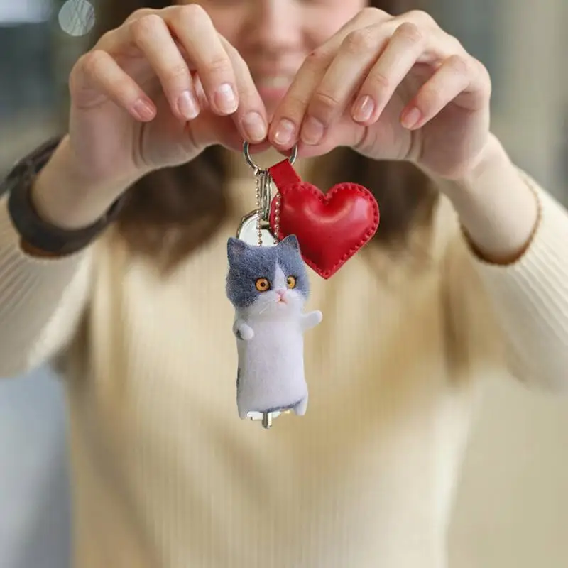 Cat Lover Keychain Kit