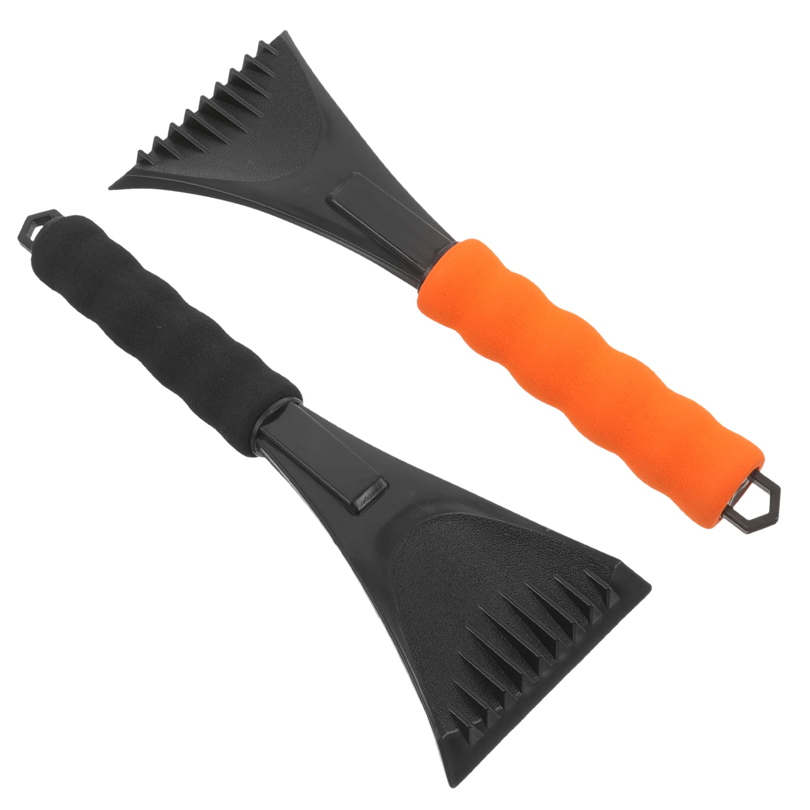 

2 Pcs Snow Professional Ice for Outdoor Scraper Detachable Shovels Winter Removing Tool Plastic Replaceable Remover