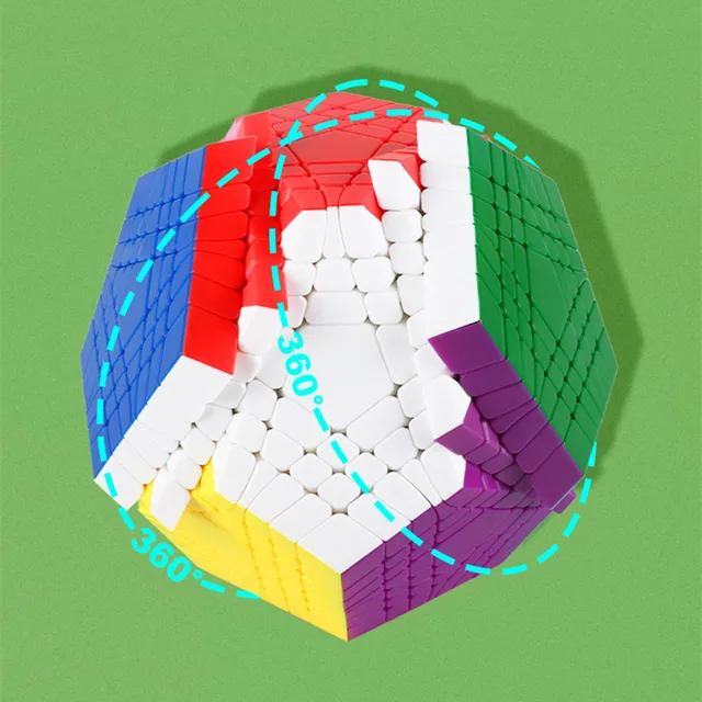 ShengShou 7x7 Teraminx 7x7 Megaminx Magic Cube Shengshou WuMoFang 7x7x7 Dodecahedron Puzzle Educational Megaminxeds Toys 4