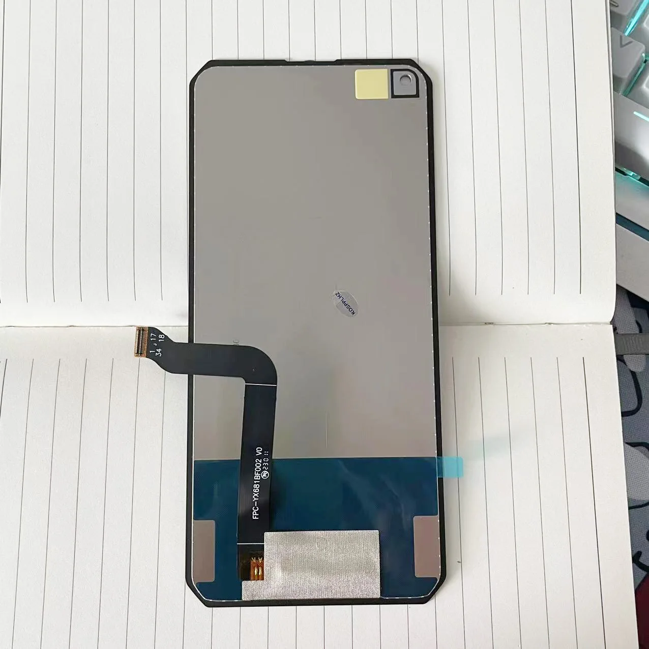 Ensure Work For Unihertz 8849 Tank 1 LCD Screen Display Touch Panel Replacement For Unihertz TANK 1 Display LCD lcd display replacement
