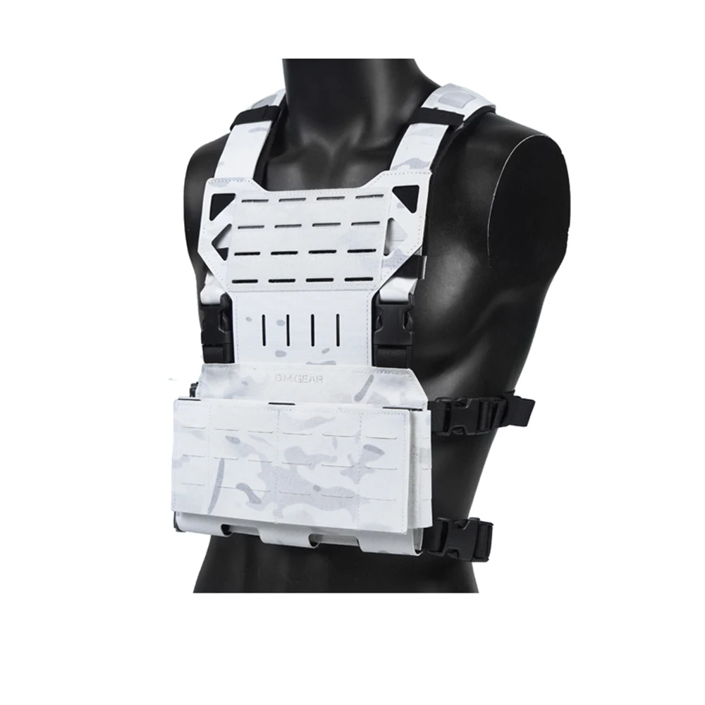 DMGear Chest Rig Tactical Vest for Airsoft, Outdoor & Paintball, Gear Equipment Plate Carrier Hunting