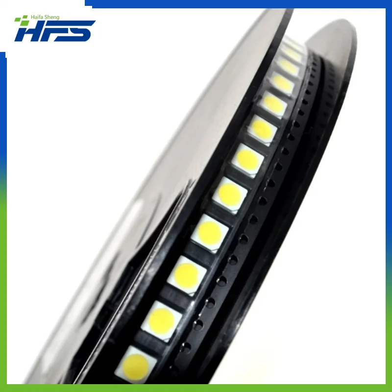 

100PCS 5050 LED White LEDs High-Brightness Diodo Azul Luz 6500K SMD Light-emitting Diodes SMD 5050 White Light Diodo 18lm