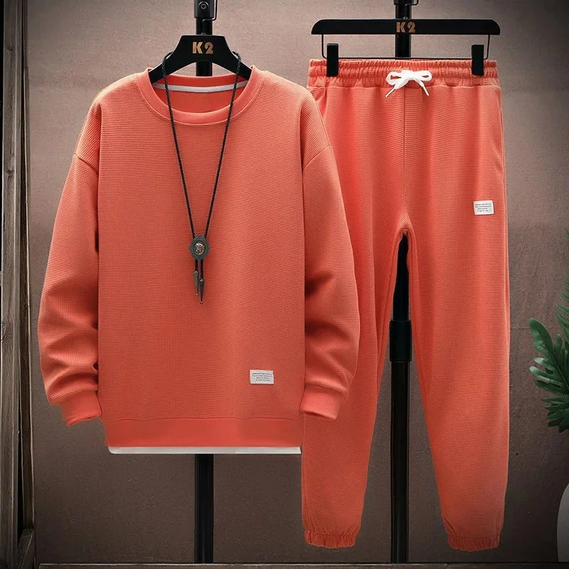 Orange A02 long sleeve suit