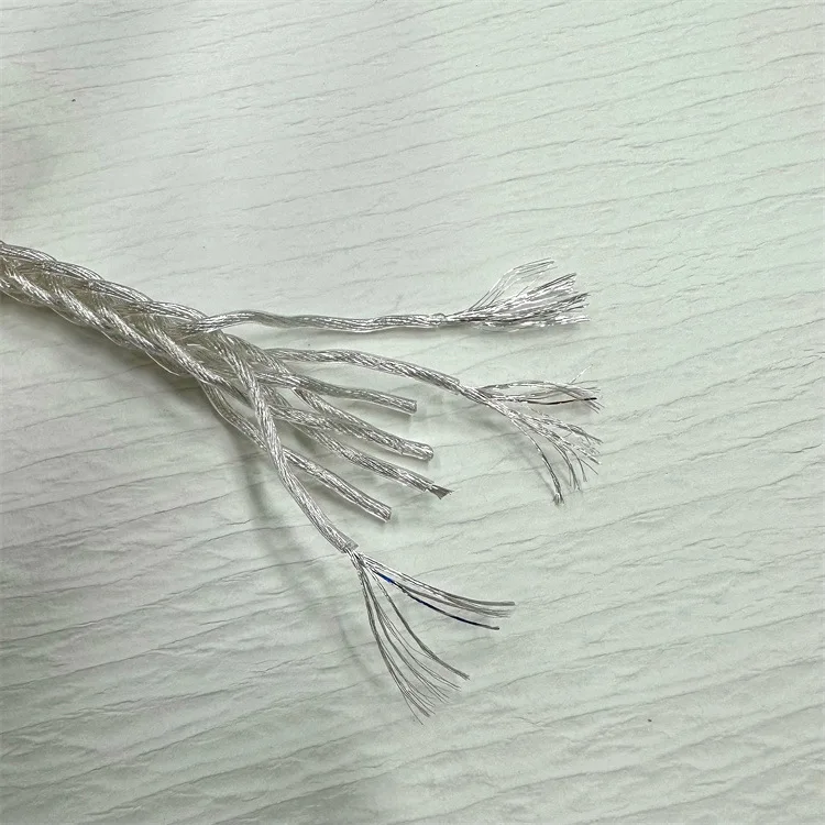 ELFINEAR 8 Stränge 504 Core DIY Audiokabel HiFi Kopfhörer Upgrade Kabel, Einzelkristall verkupfert Silber – Detail 8