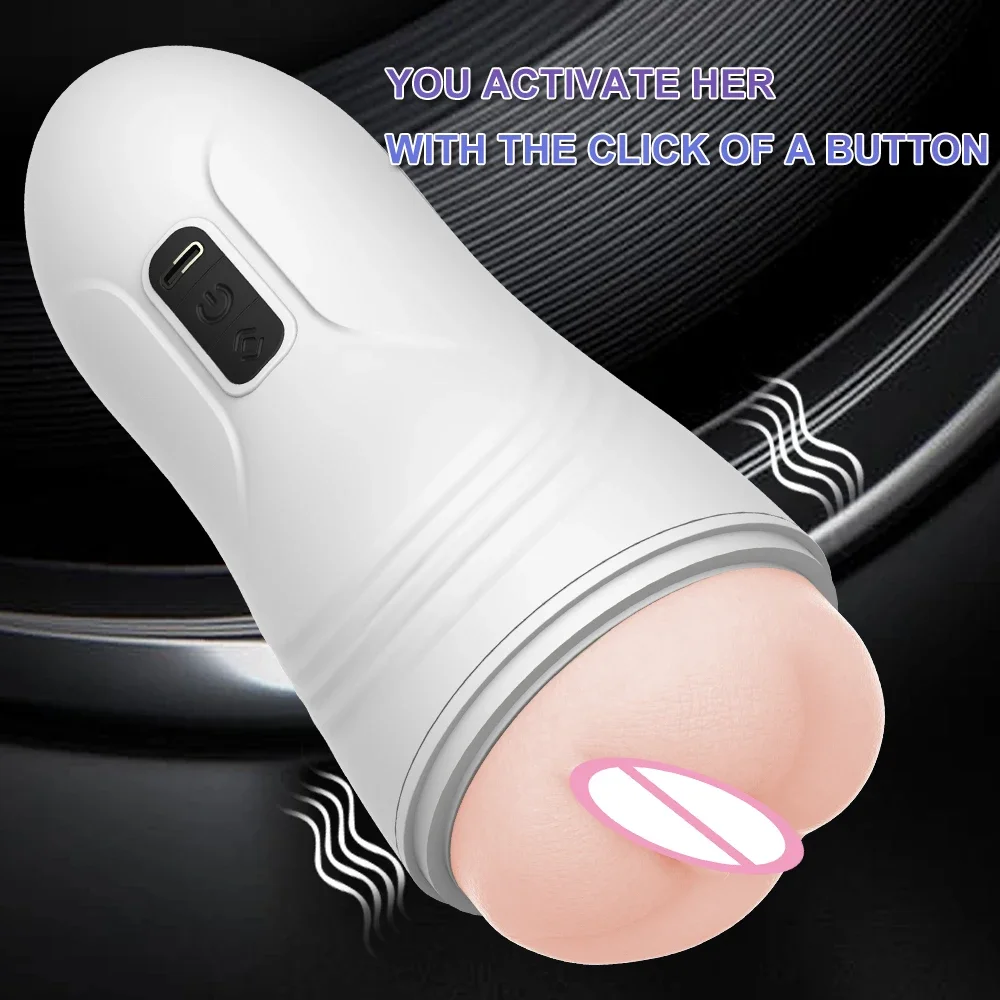 Automatic Male Mastubator Blowjob Vibration Machine Adult Sex Toy