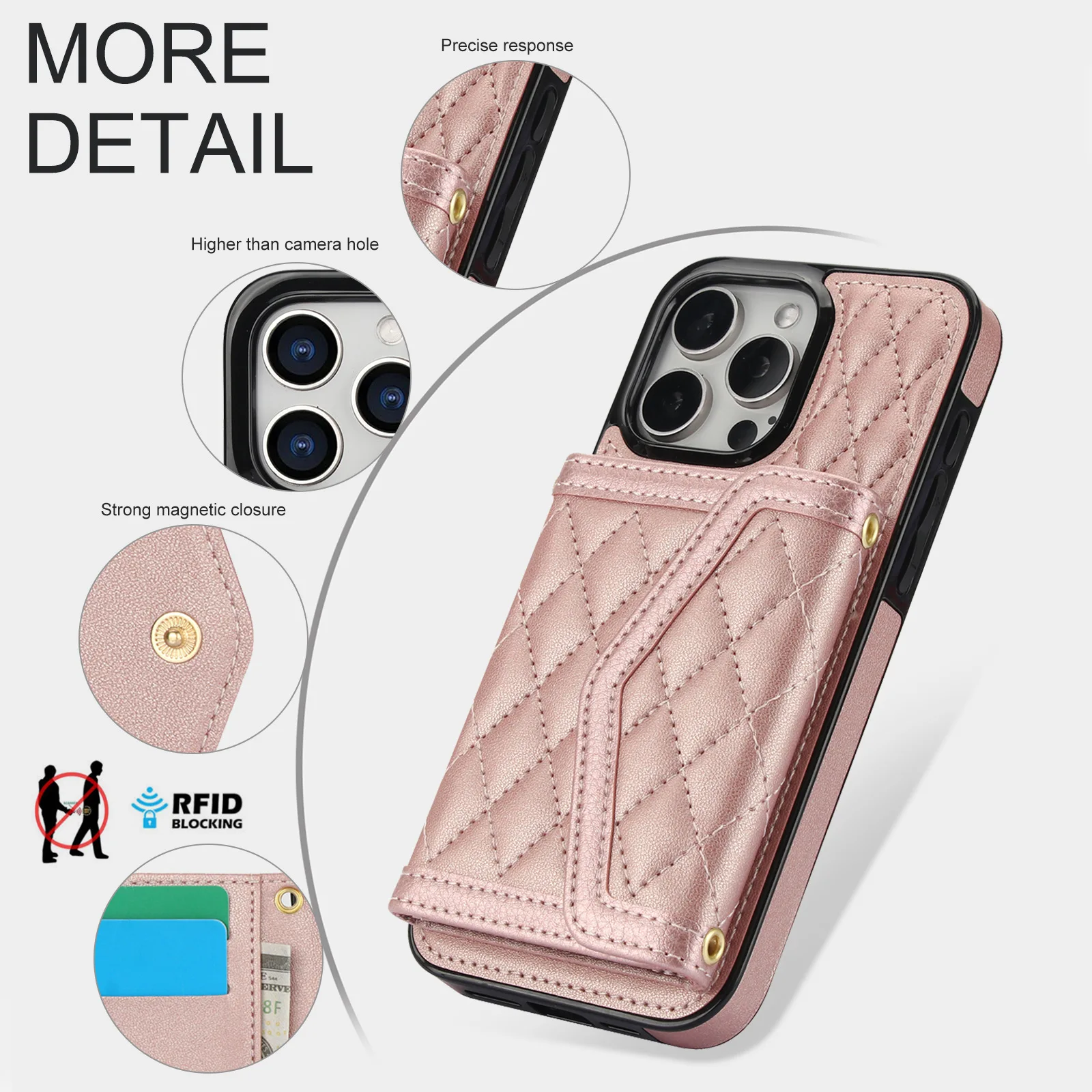 Designer Crossbody Phone Case with Card Slot Holder