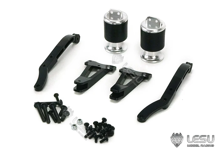 4-Airbag Simulated Airbag Suspension for Tamiya 1/14 RC Truck Scania MAN Benz Suspension System 1:14 Tractor Trailer LESU DIY Parts 