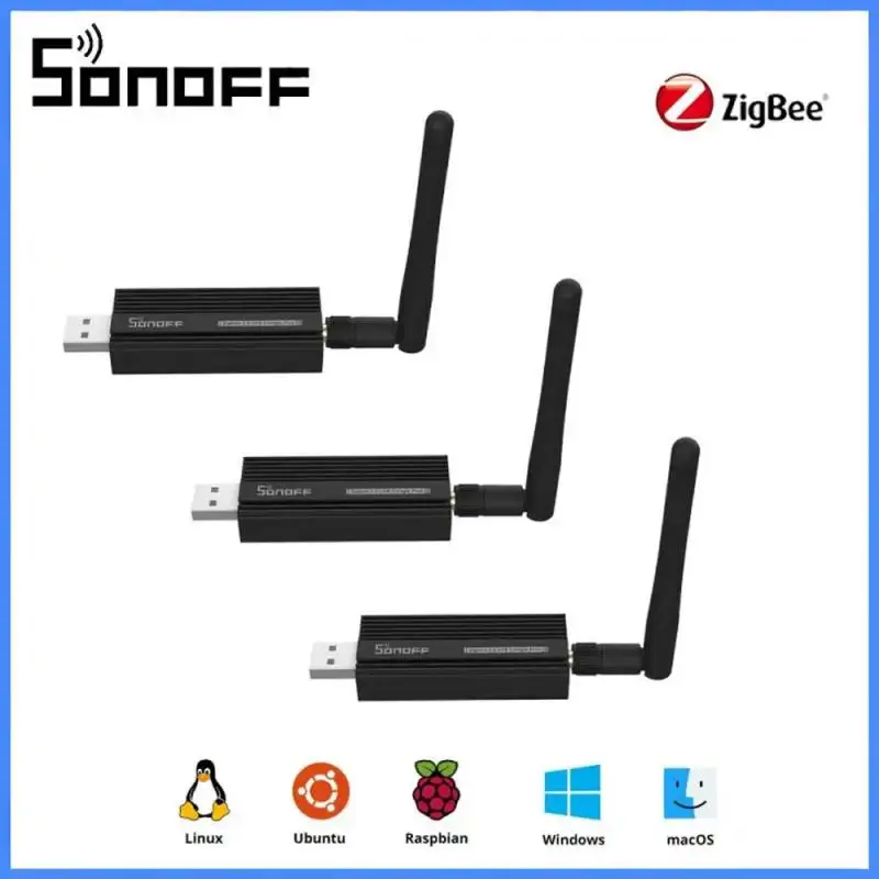 

SONOFF ZB Dongle-E USB Dongle Plus ZigBee Беспроводной анализатор шлюза Zigbee ZHA Zigbee2MQTT с предварительной вспышкой как фотография