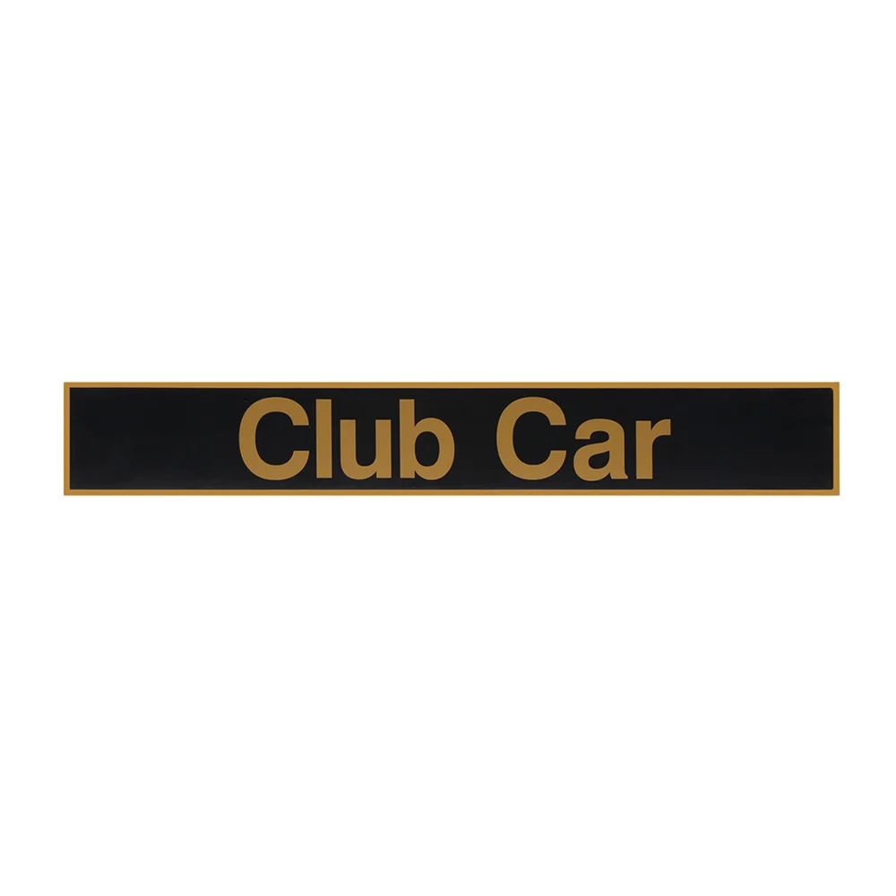 Golf Cart Name Plate JayCreer Front Name Plate Emblem for Club Car Precedent 102502601