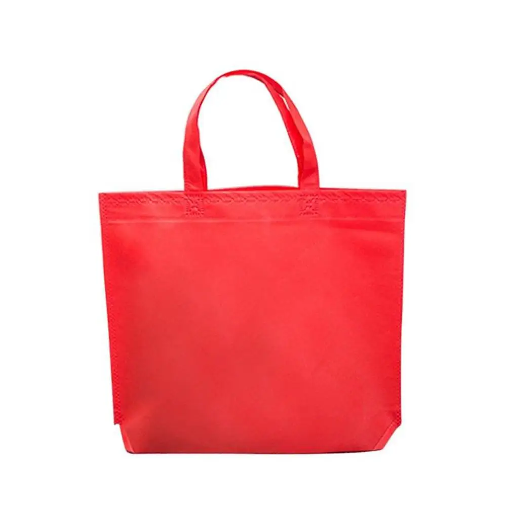 Reusable Non-woven fabric Shopper Bag Cotton Fabric Women Shoulder Bags Non-woven Environmental Case Organizer Multifunction 5