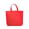 Reusable Non-woven fabric Shopper Bag Cotton Fabric Women Shoulder Bags Non-woven Environmental Case Organizer Multifunction 5