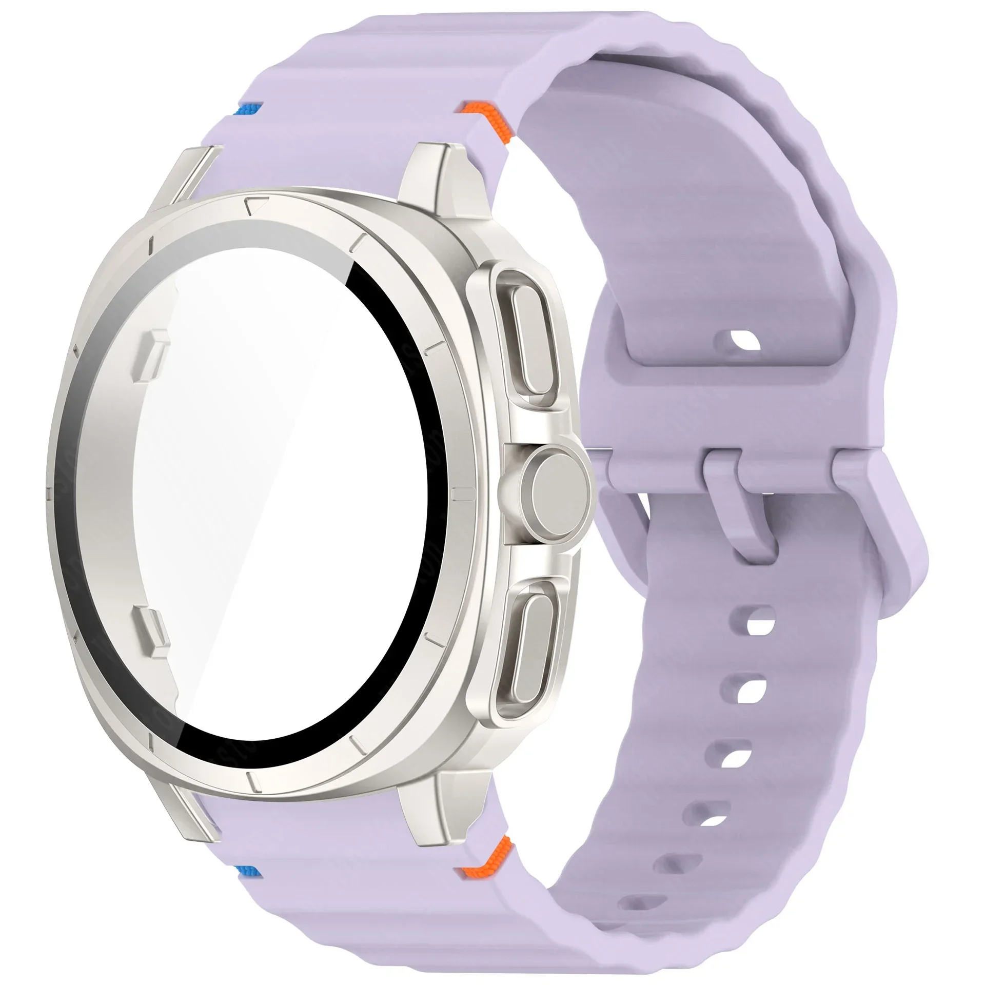 Enhanced Silicone Sports Strap with Protective Case