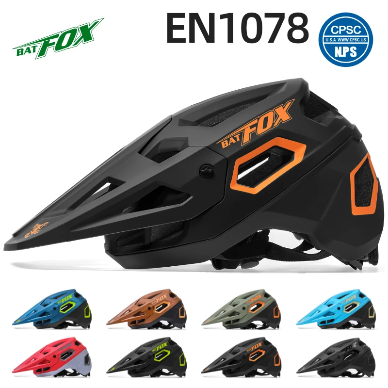 Casco Batfox Dh Mtb Casco Kask Casco ciclismo Caschi bici da corsa Caschi  bici uomo donna Sport Sicurezza Mountain Bike Capacete Ciclismo