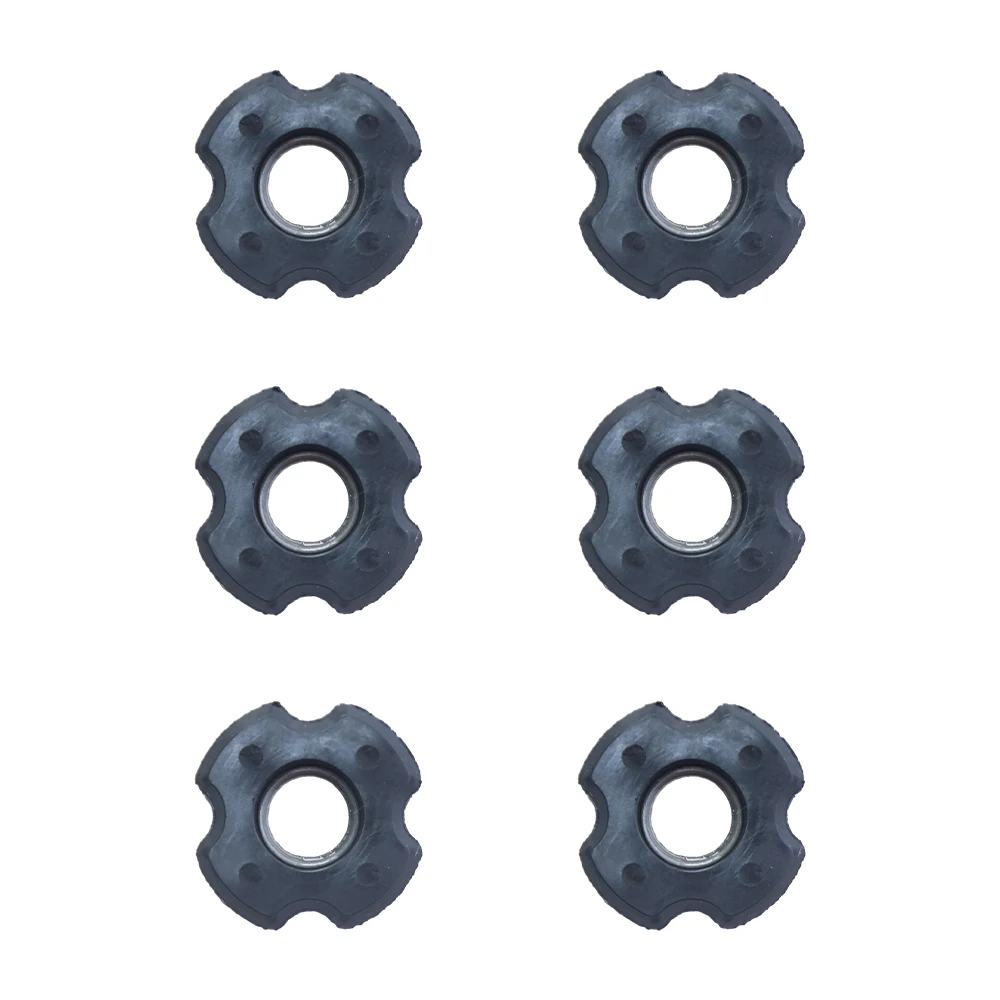 Brush Cutter Shaft Parts Bushing Oil Bearing 8MM For Grass Trimmer 23.5mm Tube Pipe Aluminum Tube Inside Replacement 6PCS grass trimmer brush cutter accessories