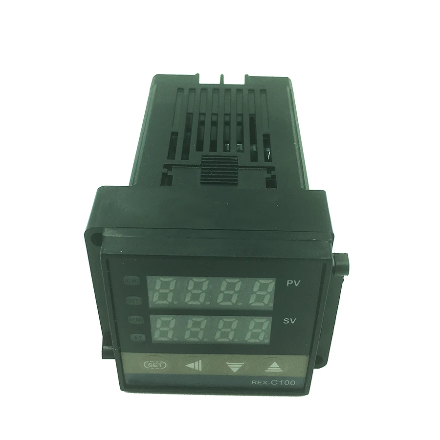 REX-C100 digital temperature controller thermostat relay output + K type thermocouple sensor 48 x 48