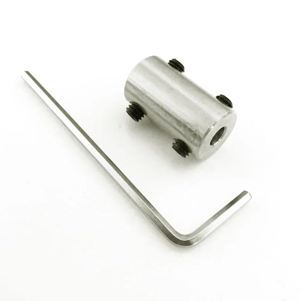 TOCHUN 2pcs 5mm To 5mm Bore Rigid Coupling Set ScrewD12xL20 Aluminum Alloy-Shaft Coupler