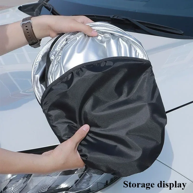 Car Windshield Sunshades Cover For Ford Focus 3 4 ST Fiesta Fusion Kuga Ecosport Mondeo MK3 MK4 Car Front Window Sun Shade