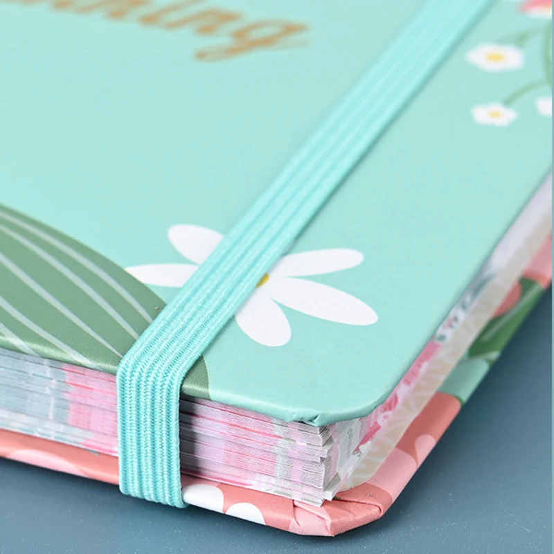 A5 Spiral Planner Notebook Daily Weekly Plans To Do List Habit Tracker Ideas Notes Self-Discipline Journal Productivity Diary