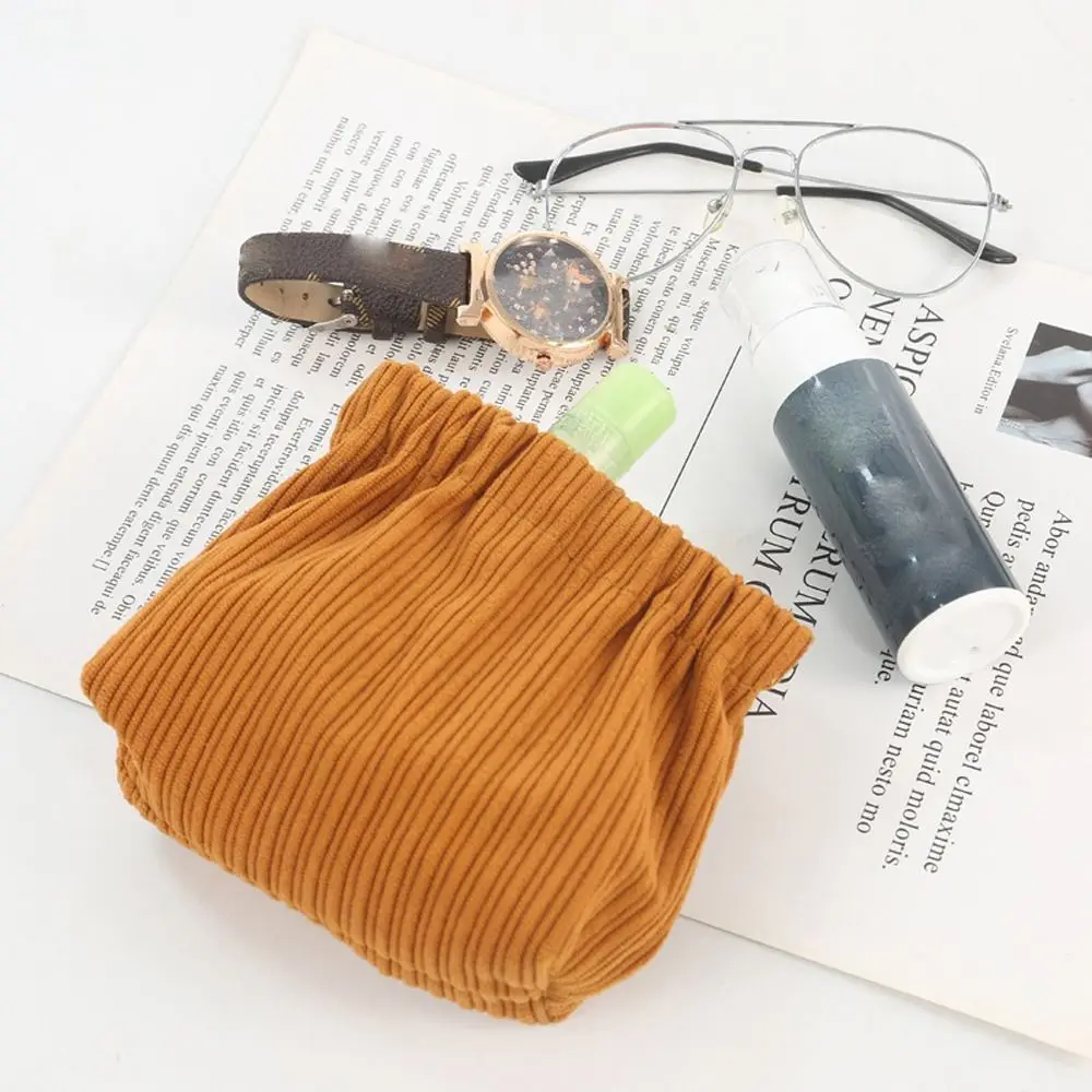 

Self-closing Large Capacity Solid Color Storage Bag Change Storage Bag Lipstick Cosmetic Bag Girls Coin Purse Women Spring Bag