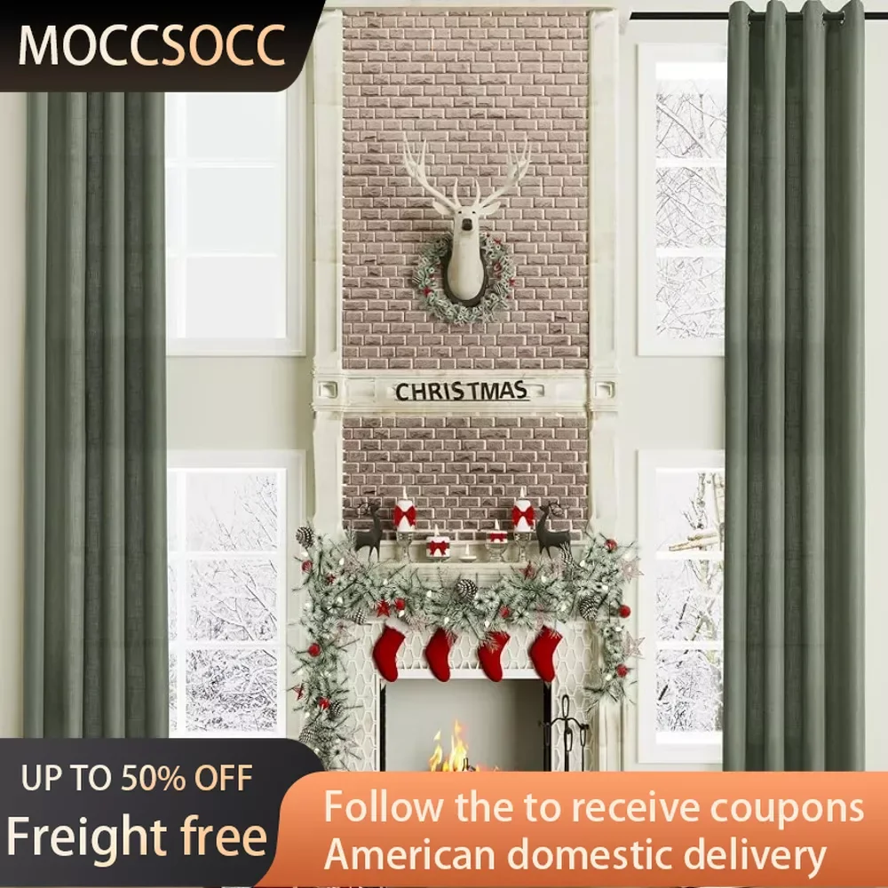 

Tulle for Bedroom Curtains 2 Pieces Doorway Curtain Room Short Window Curtains for Houses Rooms Heat Insulation Blinds Partition