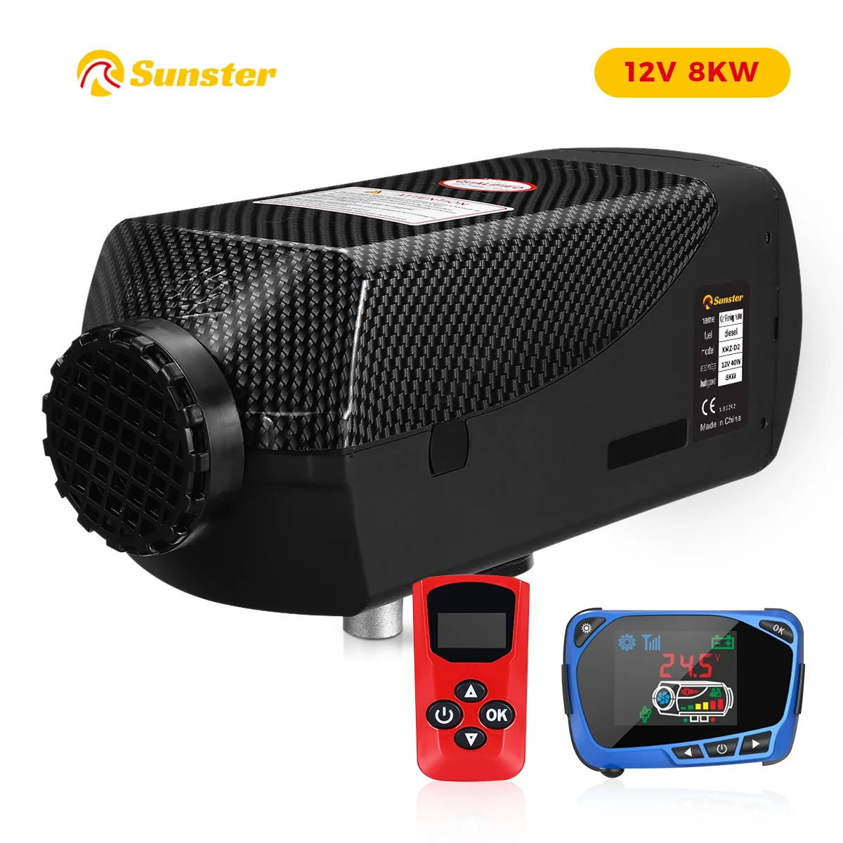 Auto Heizung Mit Akku Standheizung Diesel Luft Dieselheizung 12V 2KW Für Auto LKW Wohnmobil Mobile Standheizung Fürs