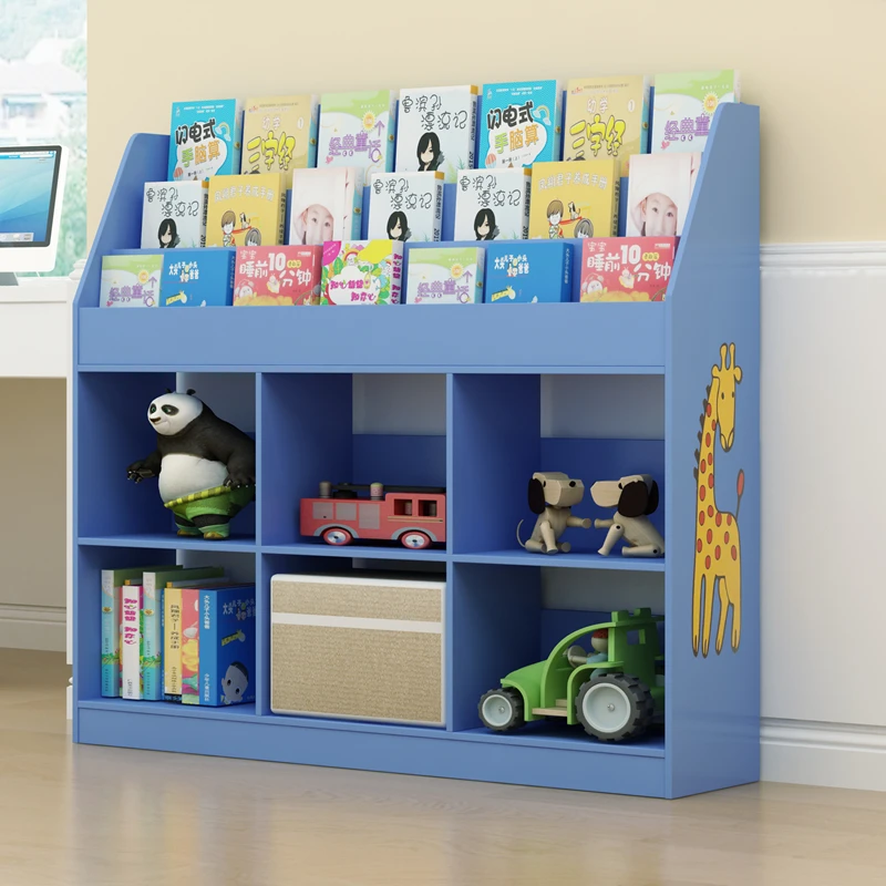 Children's Bookcase Picture Book Shelf Kindergarten Book Shelf Floor