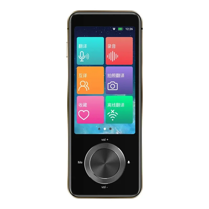 Language Translator M9 Translator Device 137 Languages Intelligent Translator Real-time Voice Recording Text Translate Machine Supports 16 Offline