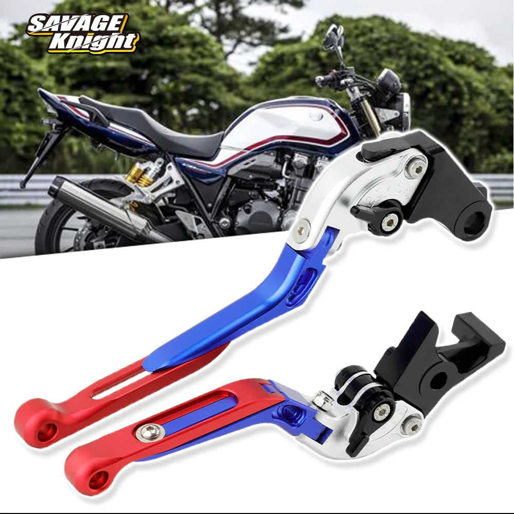 

Moto Brake Clutch Levers For HONDA CB 1100 1300 CBF1000F VFR1200 Adjustable Folding Extendable Motorcycle Products Accessories