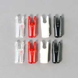 10PCS Plastic Archery Arrow Nock Internal For Carbon Fiberglass Arrow Shaft ID 3mm Outdoor Hunting Shooting Arrow Accessories