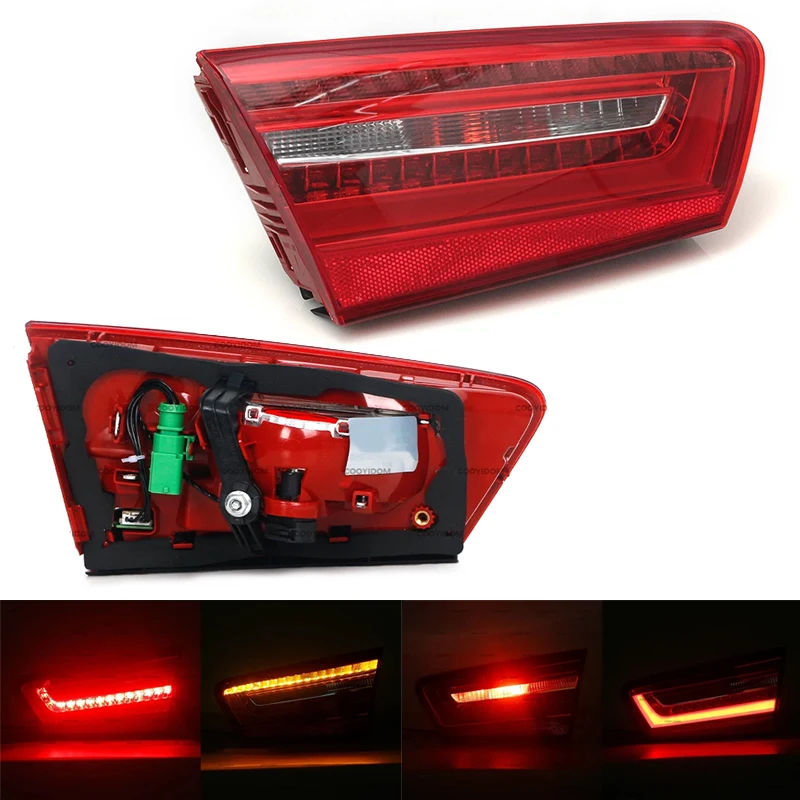 LED Rear Tail Light For Audi A6 C7 2012 2013 2014 2015 2016 Sedan Brake Reverse Bumper Stop Fog Light 4G5945093A 4G5945094A