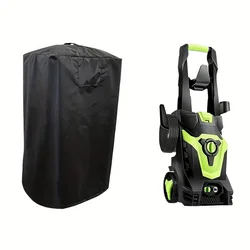 Garden Electric Pressure Washer Protective Outdoor Cover - 17.8x17.8x34.2inch (Black)