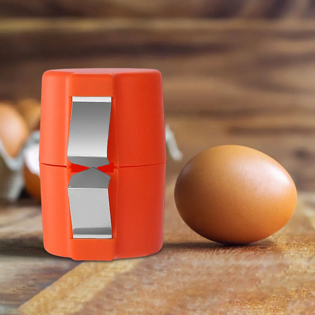 Egg Opener Cube Egg Seperator Shell Breaker Kitchen Gadgets Tools For Cooking Camping