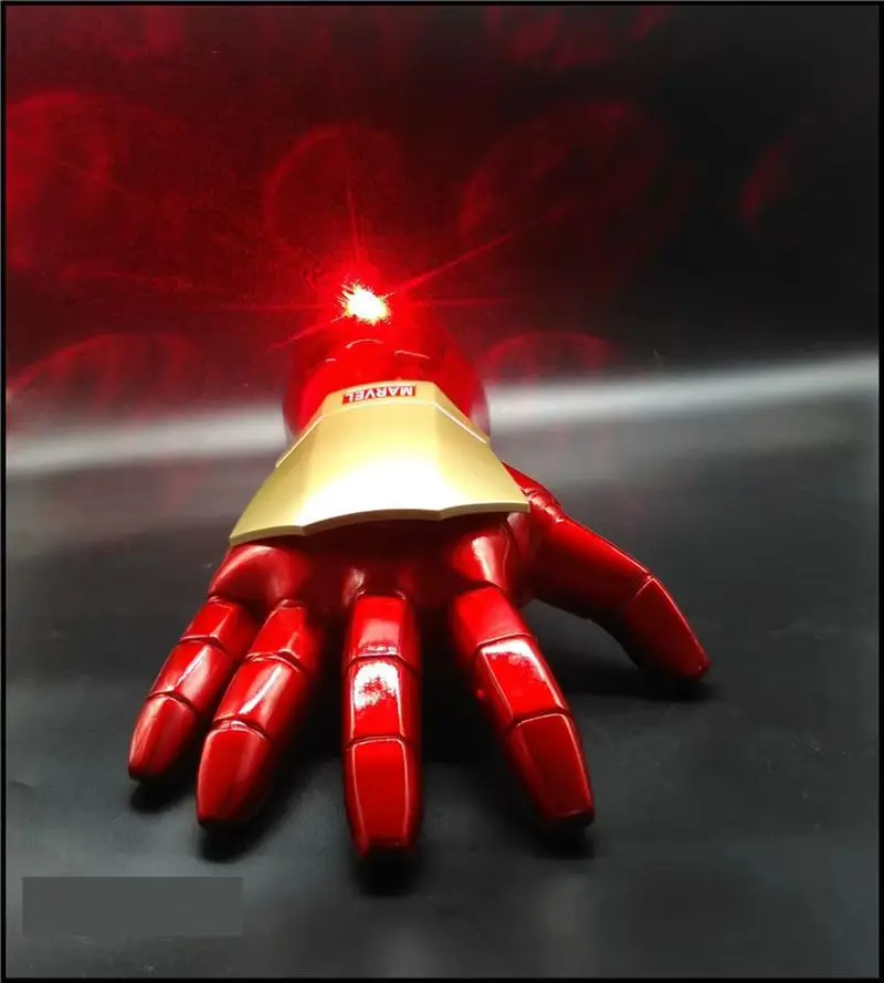 【香港ディズニー限定】アイアンマン ライトアップ グローブ アイアンマン手袋ライト Led コスプレおもちゃ ML 伝説アイアン
