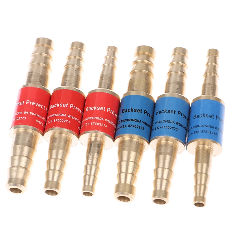 Pipe Flashback Arrestors Of Acetylene & Oxygen Fuel Check Safety Valve 5