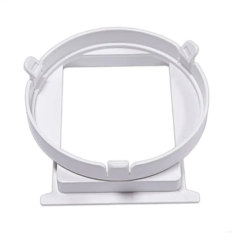 54HE Exhaust Hose Connector Sealing Exhaust Hose Coupler Square Air Conditioning Hose Coupler for Portable Air Conditioning