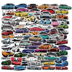 10/30/50/100PCS Cartoon JDM Racing Car Favorites Graffiti Stickers DIY Kids Classic Toy Travel Luggage Guitar Waterproof Decals