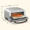 Indoor Pizza Oven – Bake 12” Pizzas in Minutes – Portable Countertop Pizza Oven – Stainless Steel - CPZ-120 2