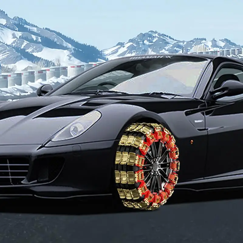 Car Tire Anti-Skid Chains Dragon Claw Type Thicken Anti-slip SUV Tire Traction Chain Thicken SUV Rain Chains Traction Chain