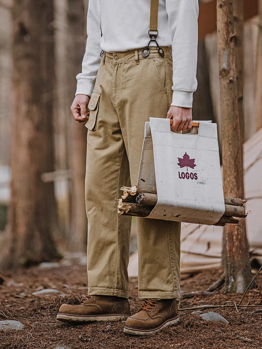 L'Appartement Suspenders Cargo Pant