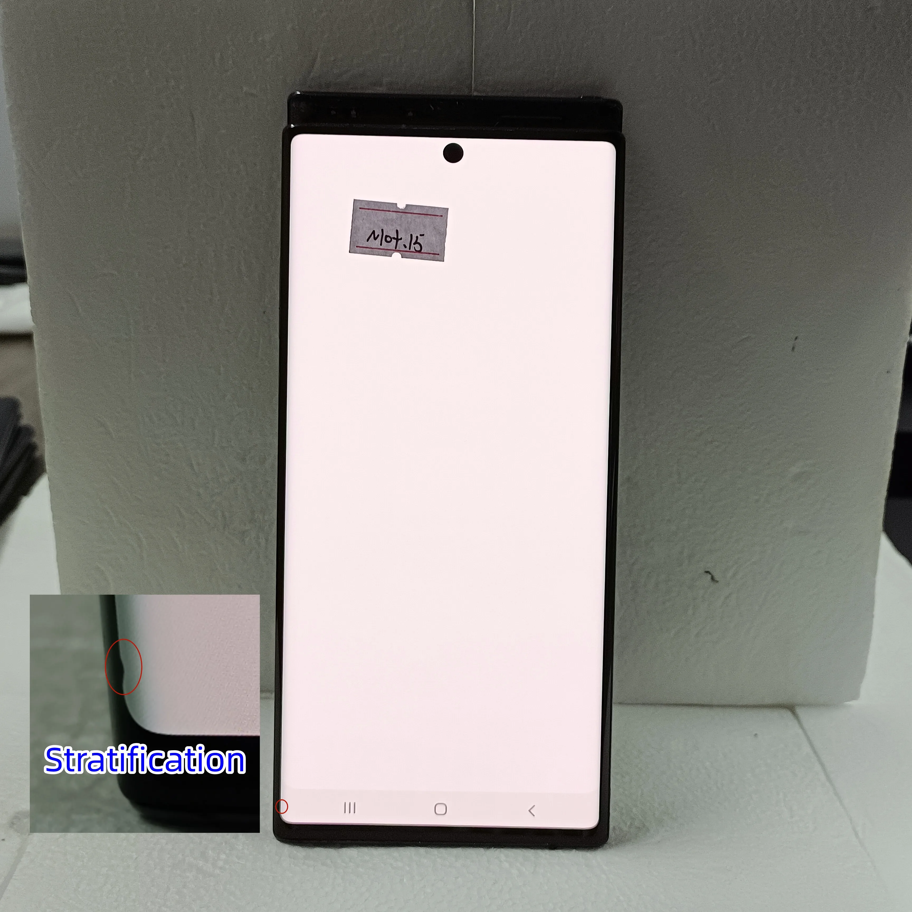 

100% тест Note10 + ЖК-дисплей для Samsung Galaxy Note 10 Plus N975 N9750 дисплей с сенсорным цифровым преобразователем в сборе Φ N976b с черным пятном N10 +