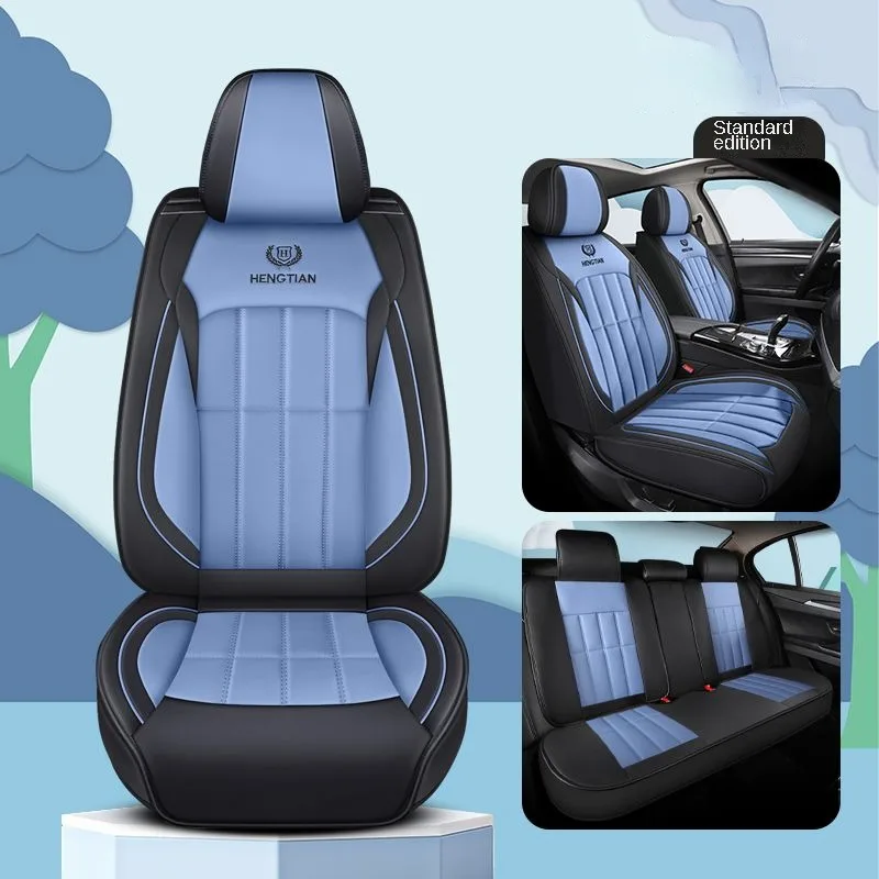 Yuckju Coprisedile Auto In Pelle Per Isuzu Golf 4 Golf 5 Fiat 500 D-Max Mu-X Car Styling Auto Y