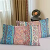 Printed Pillow Cover 2pcs Pillowcase 48x74cm Pillow Sham for Home Bed Pillowslip Rectangle Cushion Cover funda almohada 6